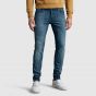 Cast Iron shiftback slim tapered jeans blue denim