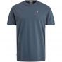 Cast Iron r-neck regular fit single jersey blue