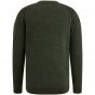 Pme legend r-neck cotton rib melee knit rosin