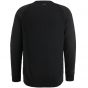 Pme legend r-neck knit sweat combi black onyx