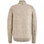 Pme legend r-neck heavy knit mix yarn bone white