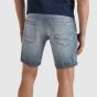 PME Legend skyrak denim shorts soft grey blue