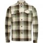 Pme legend l/s shirt cotton yarn check green