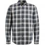 Pme legend l/s shirt yarndyed check black onyx