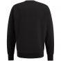 PME Legend crweneck slub-look jacquard sweat black