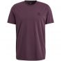 Pme legend s/s r-neck cotton elastane jersey plum