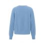 YAYA rib mixed sweater ls bel air blue