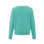 YAYA v-neck batwing sweater poolblue