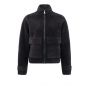 Yaya knitted jacket with pockets anthracite