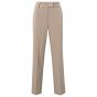 Yaya woven straight fit pantalon timber wolf brown