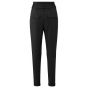 Yaya woven high waist trousers with belt black