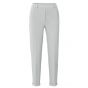 YAYA scuba straight leg trousers harbor mist grey