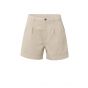 YAYA high waits loose denim short gray morn beige