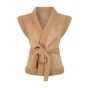 Aaiko teddy gilet oak