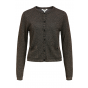 Object objpetru knit l/s re cardigan black