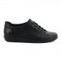 Ecco Soft 2.0 Black Feather Black Sole