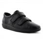 Ecco Soft 2.0 Black Feather Velcro Black