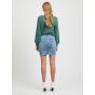 Object objwin new denim skirt noos med blue denim