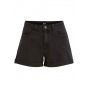 Object objanna black denim shorts black