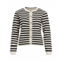 Object objester sli l/s knit cardigan sandshell