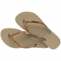 Havaianas Slim Glitter 2 Sand/Golden Light Metalic