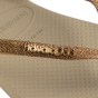 Havaianas Slim Glitter 2 Sand/Golden Light Metalic