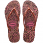 Havaianas Slim Animals Crocus Rose/Golden Blush