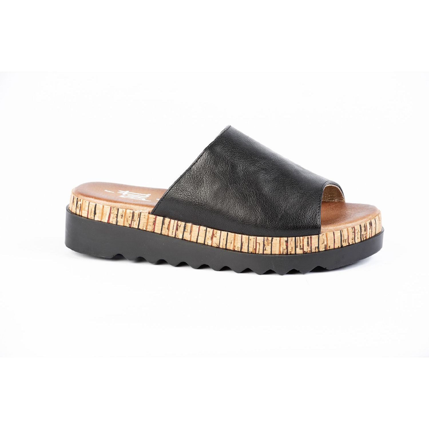 Pitt 020.500 Wreefslipper Zwart leder