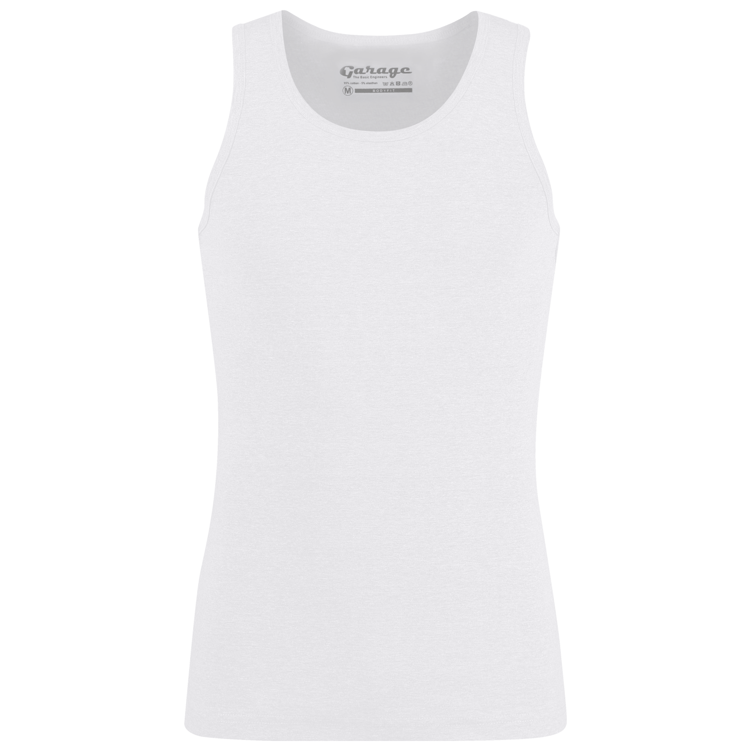 Garage singlet white