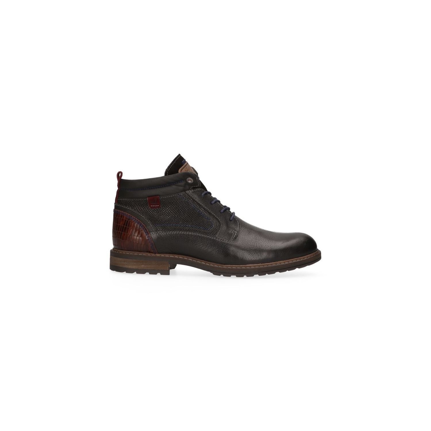 Autralian Conley Zwart combi Leather