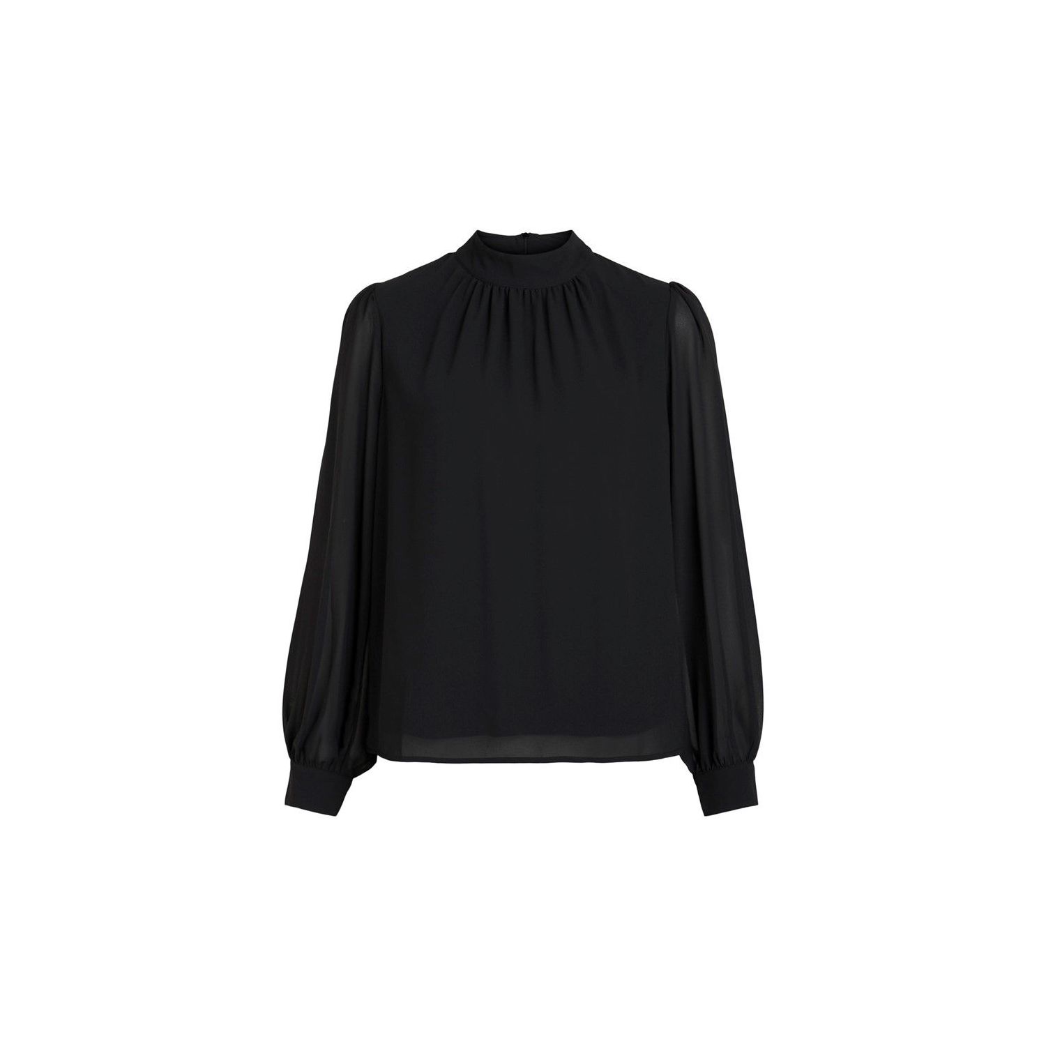 Object objmila l/s high neck top noos black