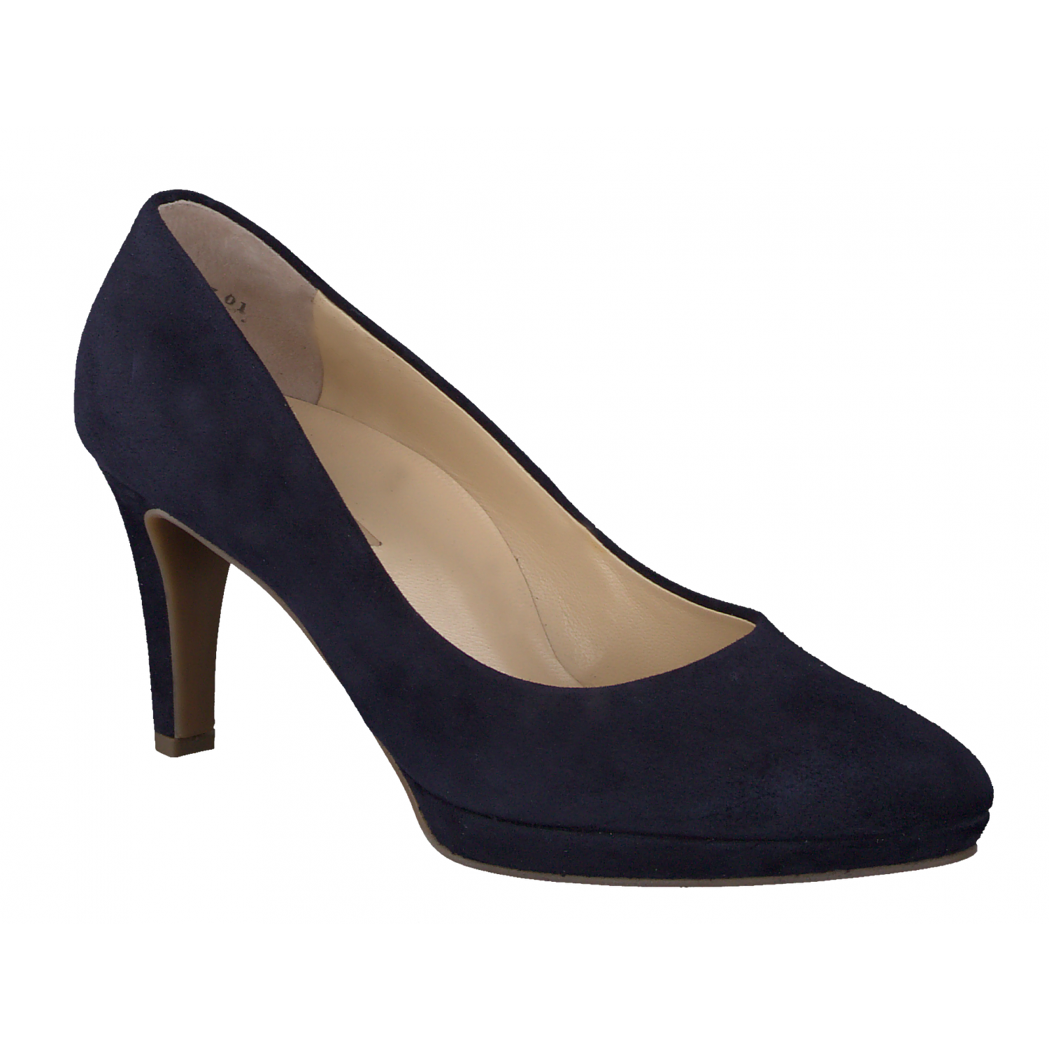 Paul-Green 3836 Blauwsuede pump