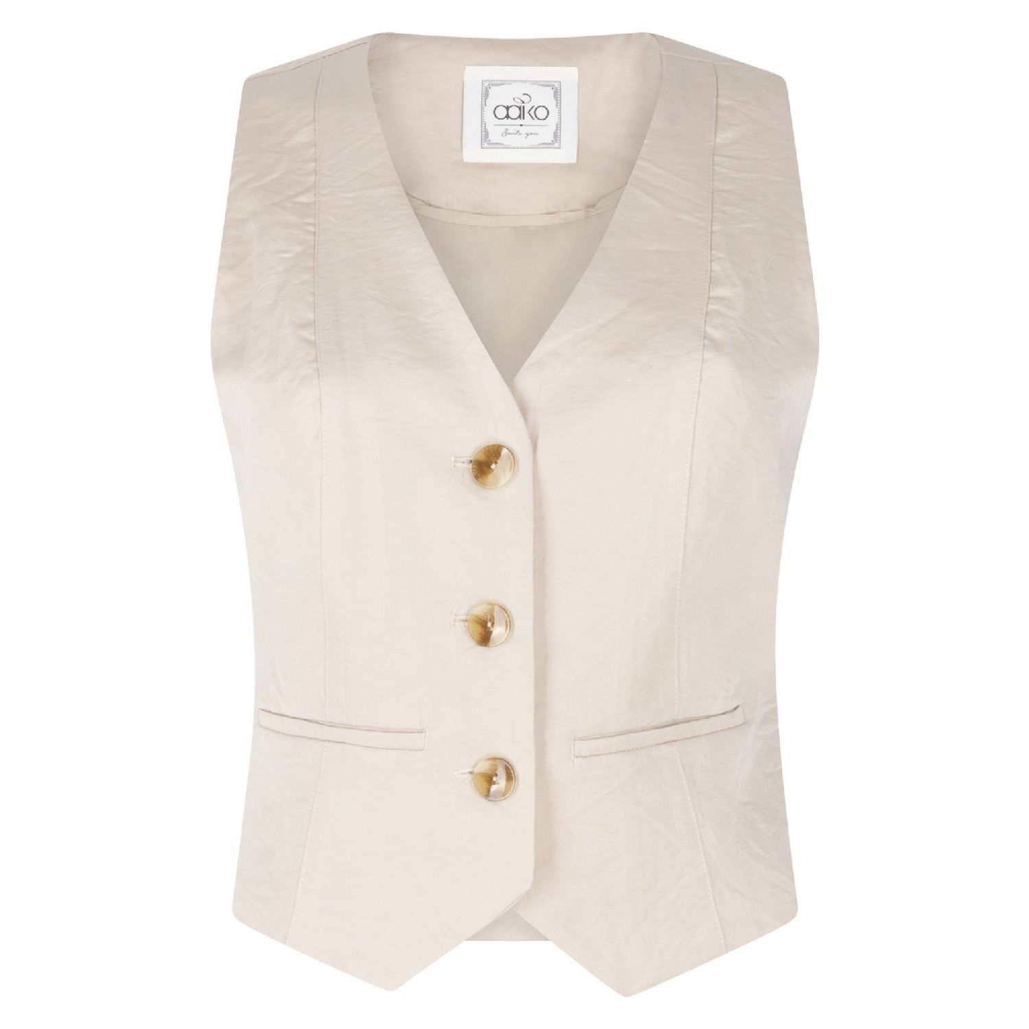 Aaiko alicia gilet sand