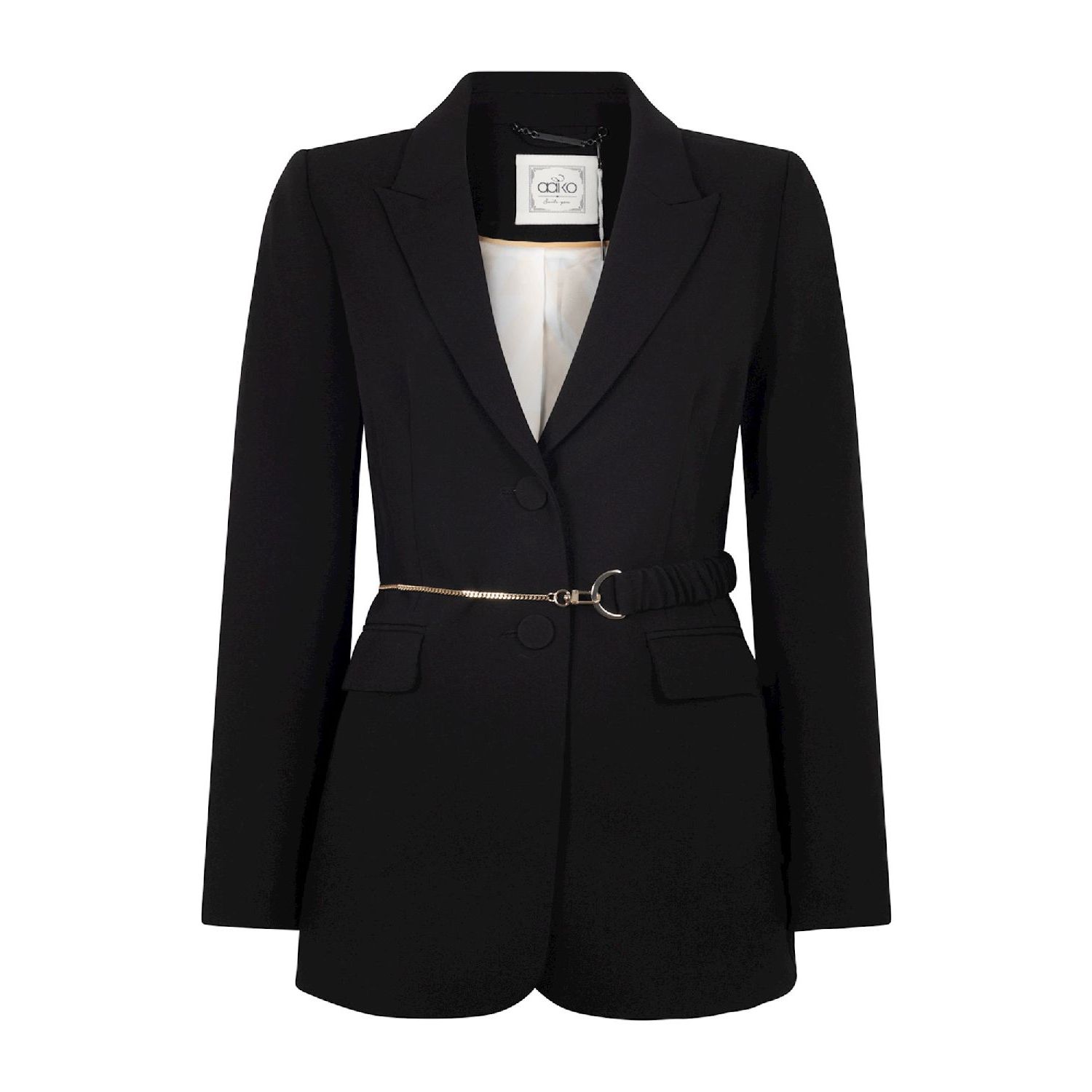 Aaiko amilla belt blazer black