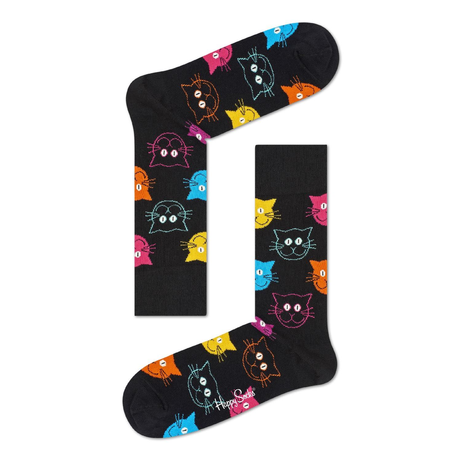 Happy Sock Cat Sock