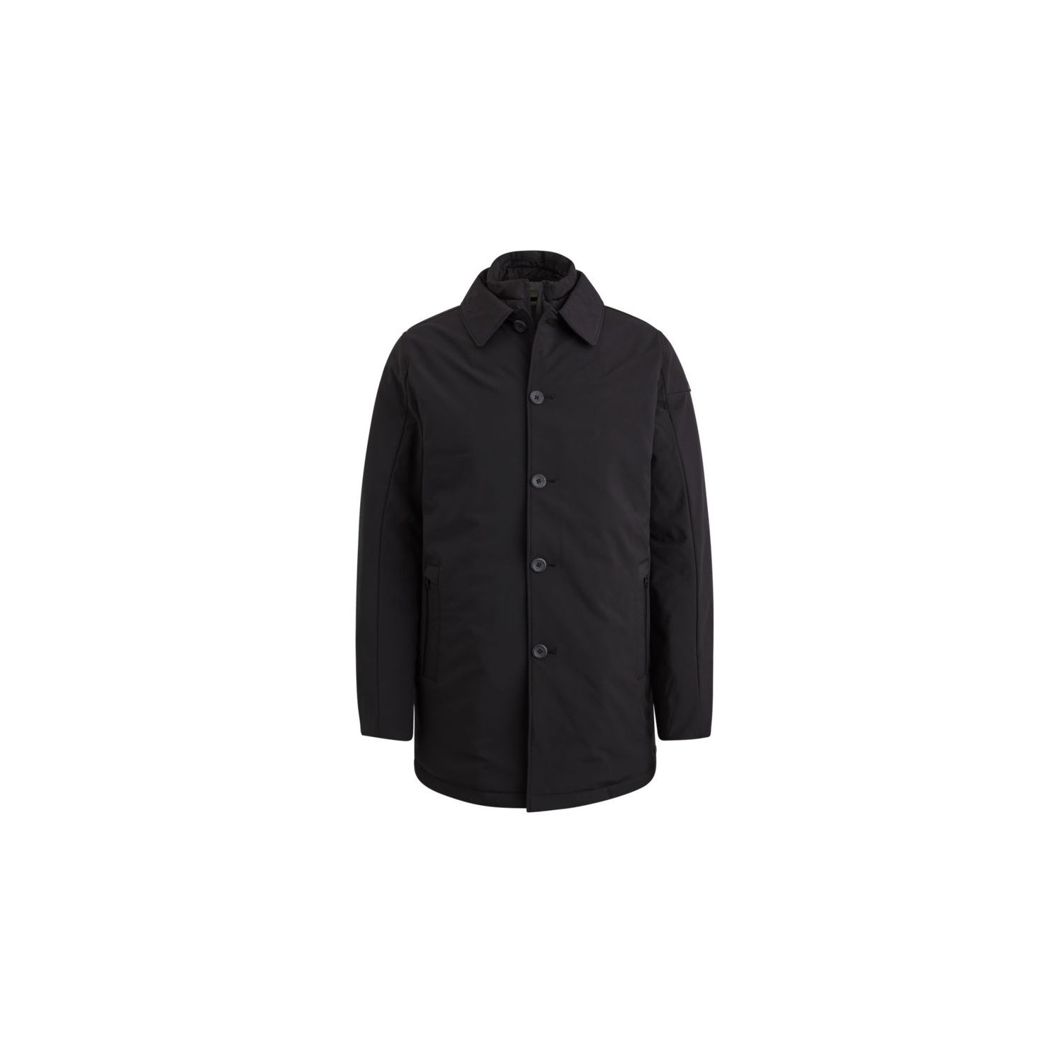 Cast iron long jacket softshell fuscler black