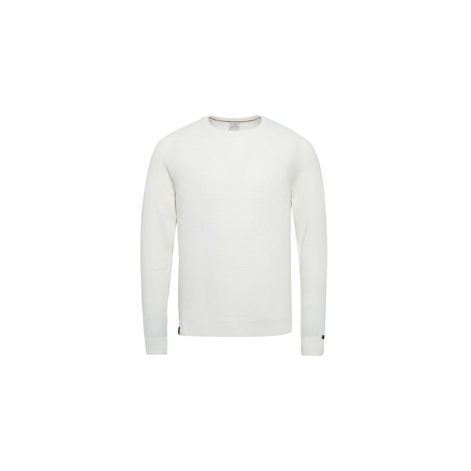 Cast Iron r-neck sweater cotton structure tofu