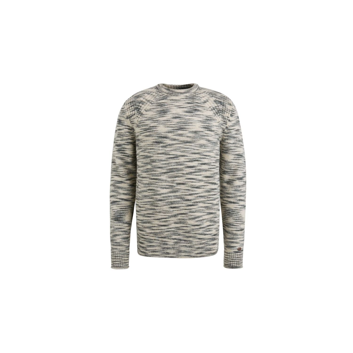 Cast iron crewneck regular fit silver birch