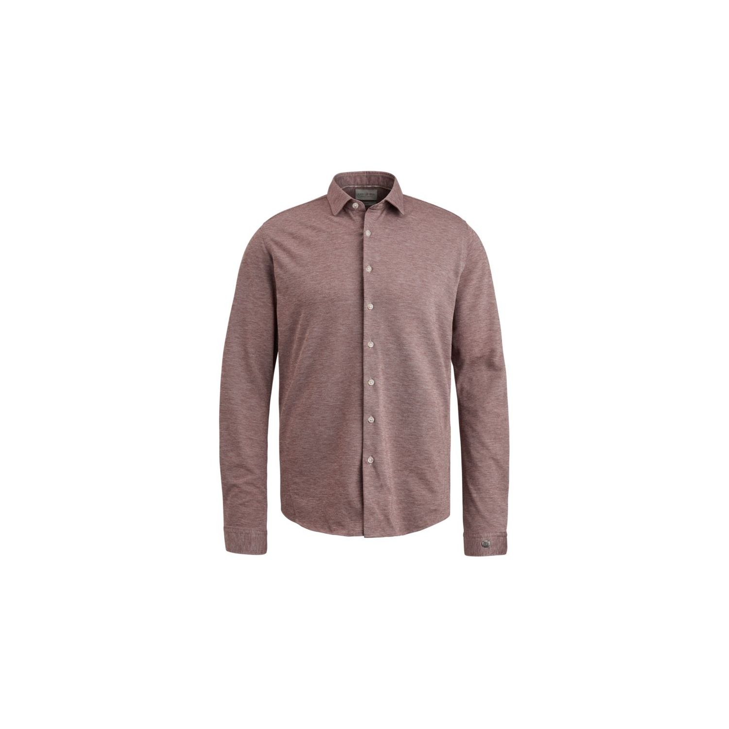 Cast Iron l/s shirt jersey pique tec cherry