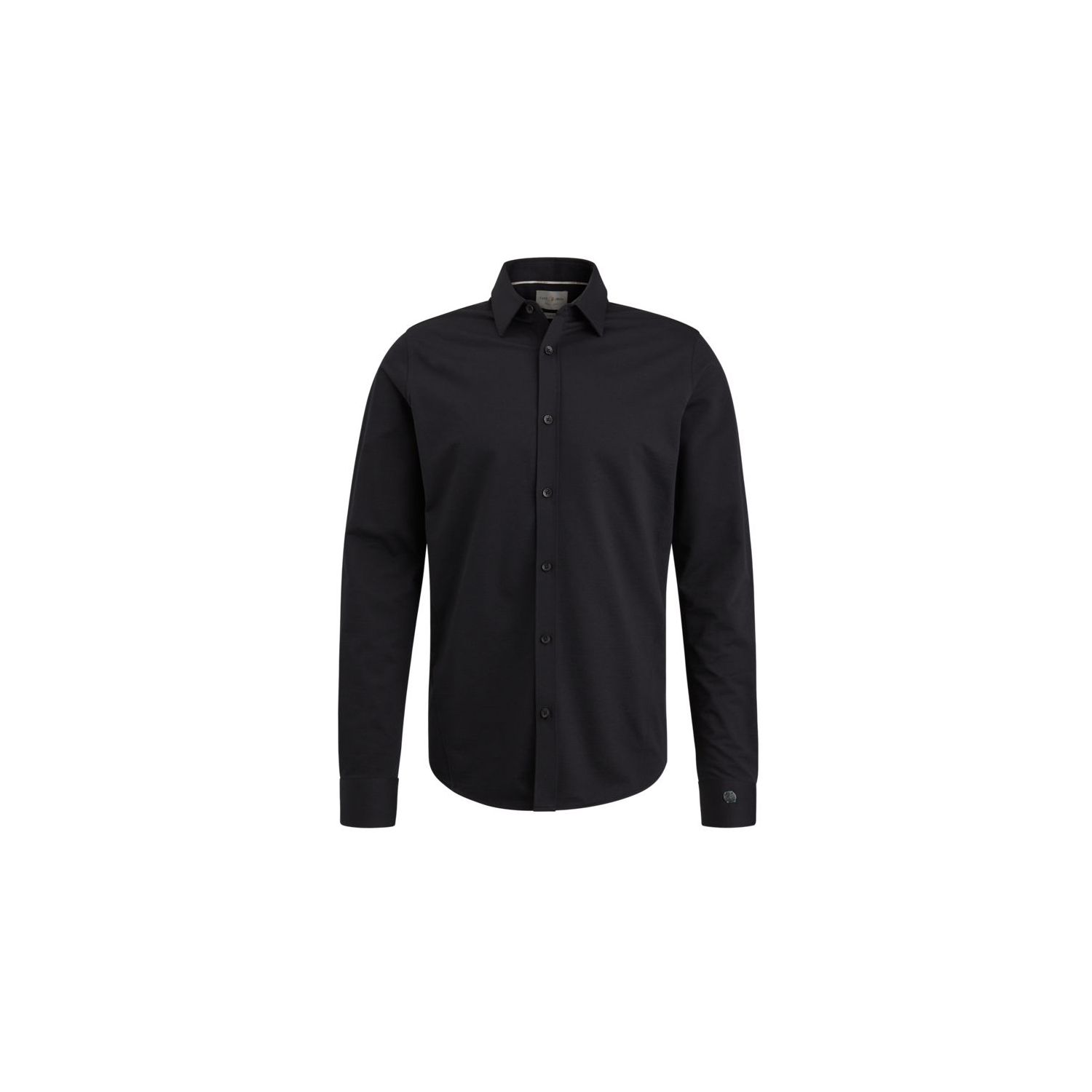 Cast Iron shirt twill jersey 2 tone black