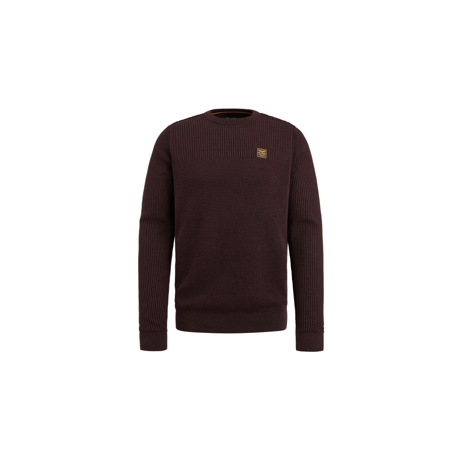 PME legend crewneck cotton plated trui fudge