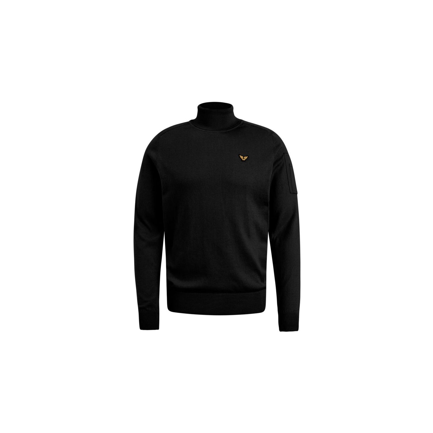 PME Legend turtleneck cotton elliteknit black onyx