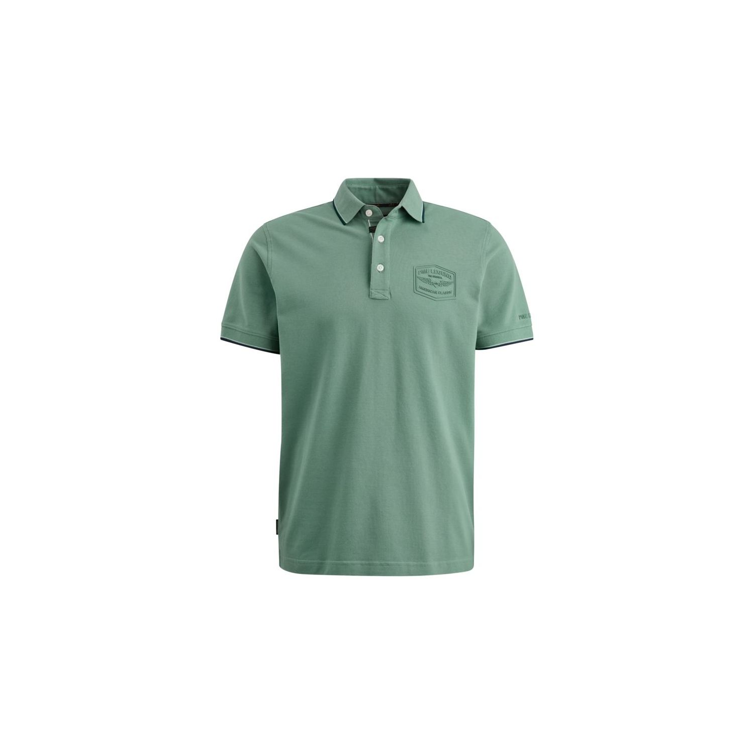 PME Legend polo stretch pique oil blue