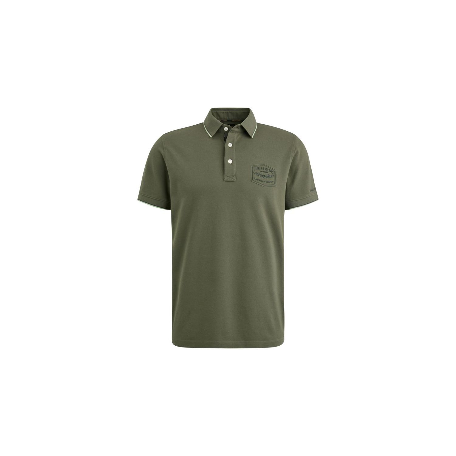 PME Legend polo stretch pique ivy green