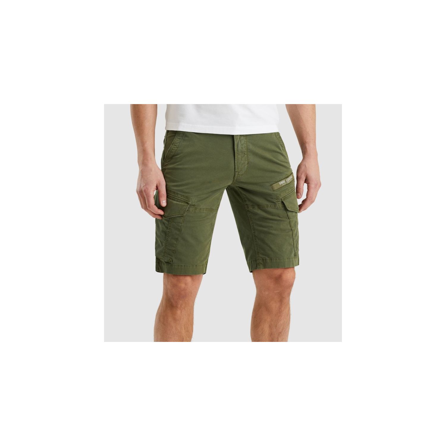 PME Legend nordrop cargo shorts stretch ivy greens