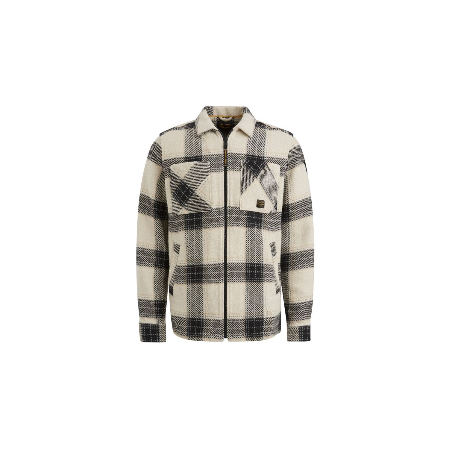 Pme legend l/s shirt heavy yarndyed check white