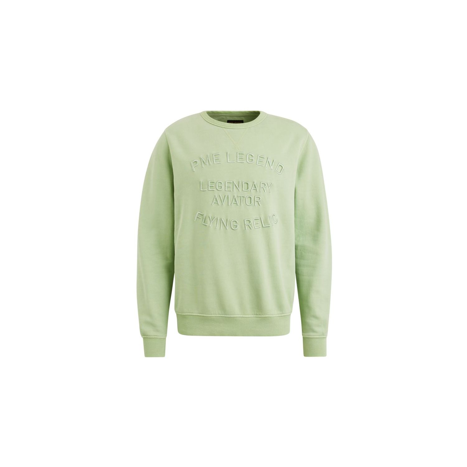 Pme legend crewneck gd terry quiet green