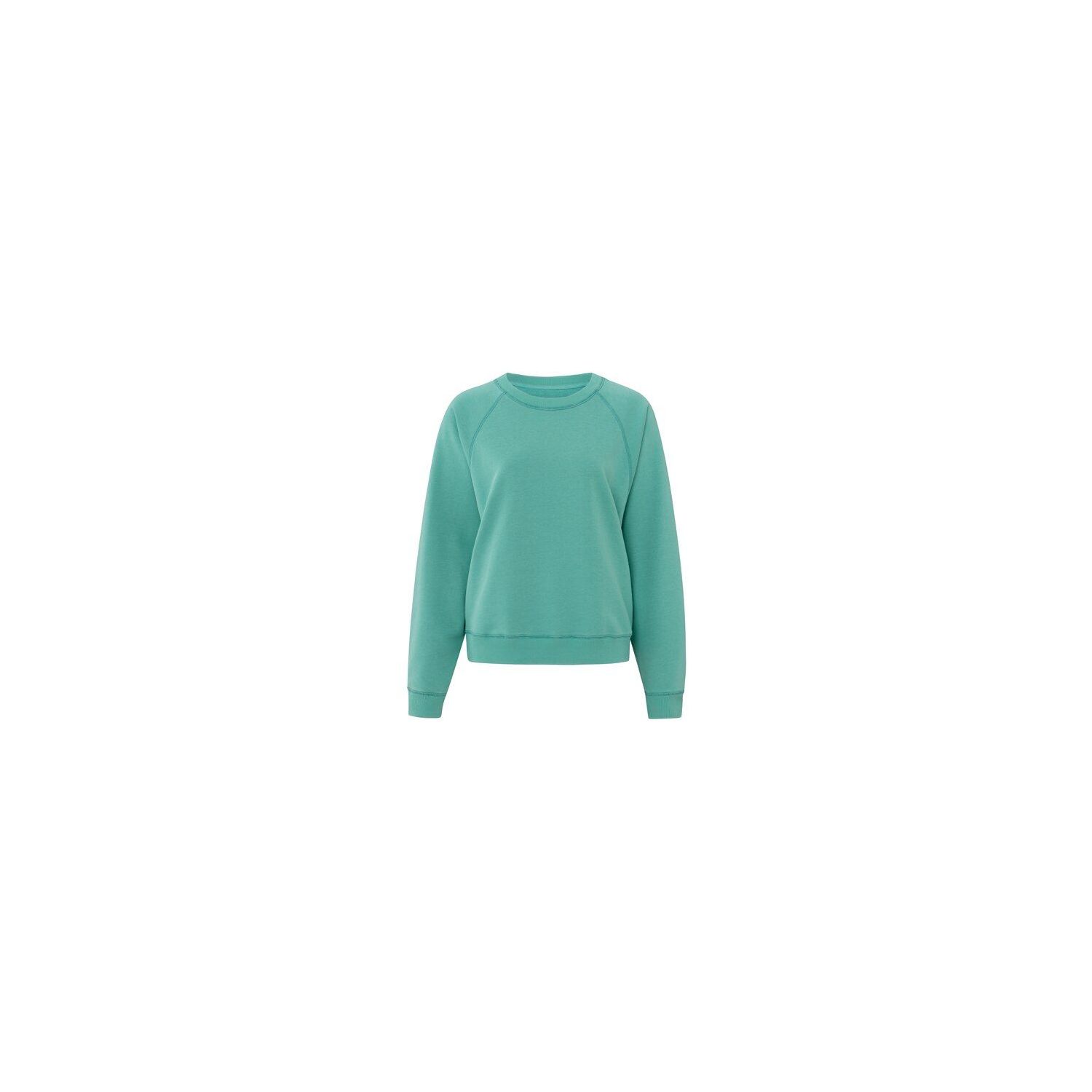 YAYA sweater raglan pool blue