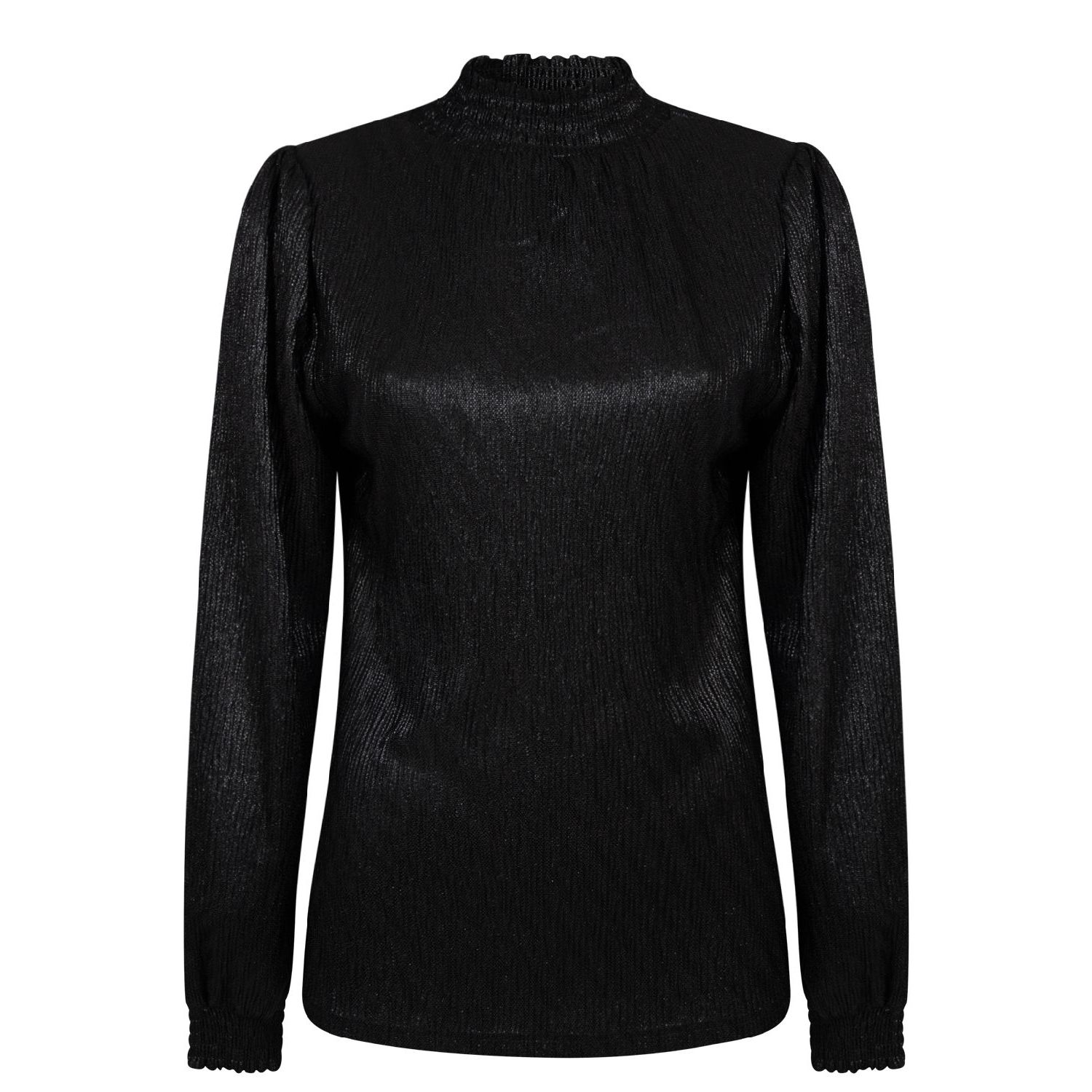 Aaiko tory metallic top black