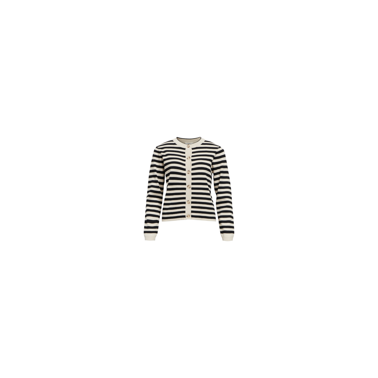 Object objester sli l/s knit cardigan sandshell